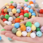 Load image into Gallery viewer, 15mm Silicone Clear Round Beads